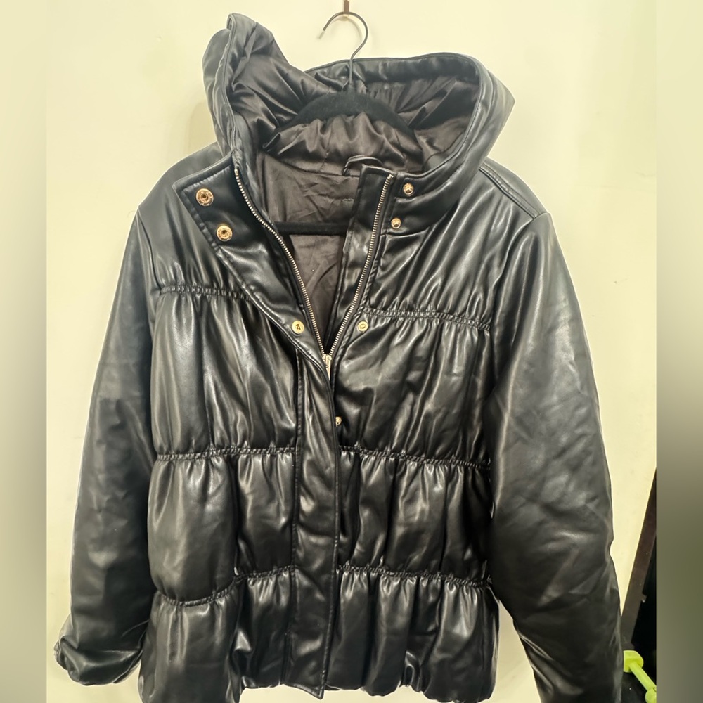 Torrid Black Quilted Puffer Jacket